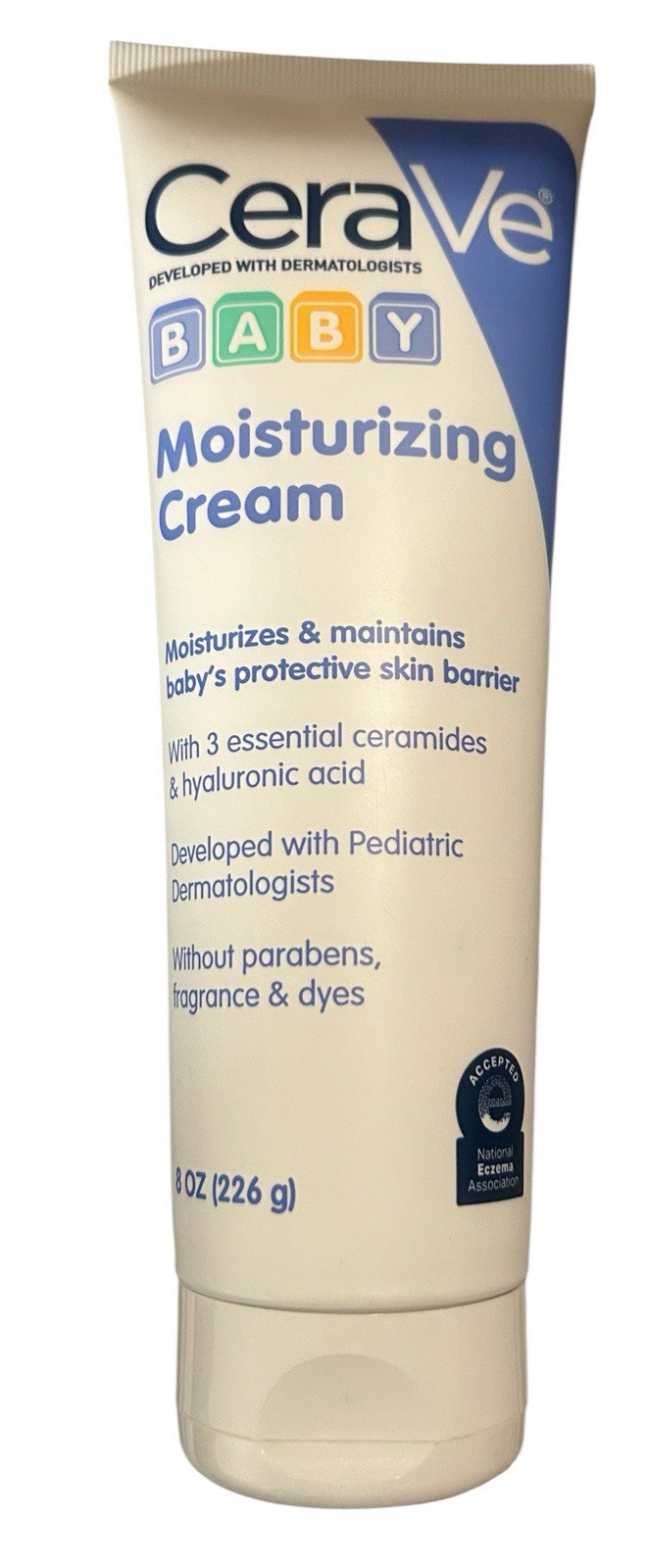 CeraVe Baby Moisturizing Cream with Ceramides Fragrance-Free 8oz