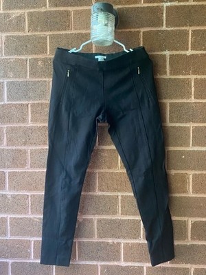 H&M Black Zipper Pocket Ankle Pants