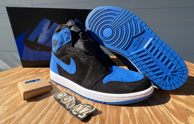 DS 2023 Nike Air Jordan Retro High OG 'Royal Reimagined' blue black supreme dunk