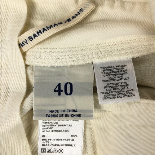 Tommy Bahama Mens Cargo Shorts 40 Cream Beige High Rise 11" Inseam 100% Cotton - Picture 4 of 13