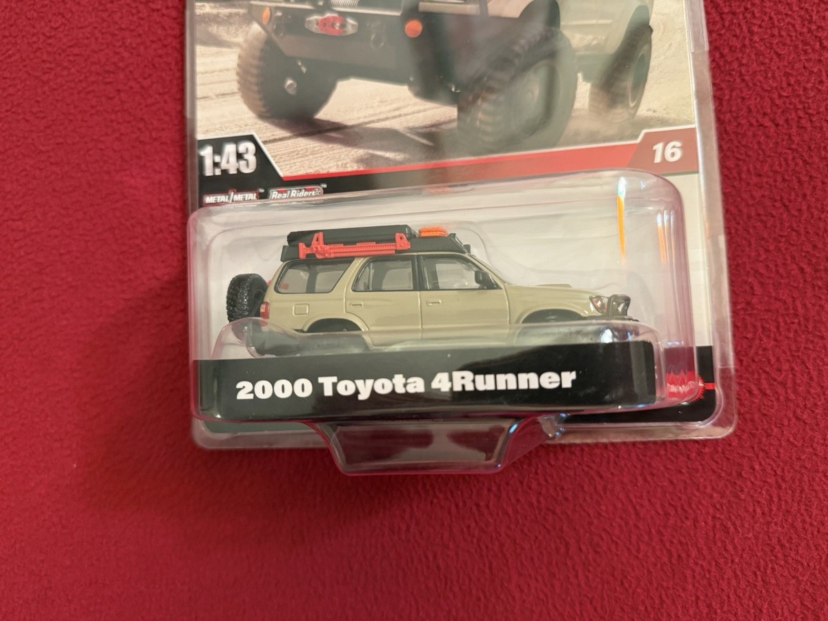 Hot Wheels Premium 1:43 2000 Toyota 4 Runner Real Riders Diecast