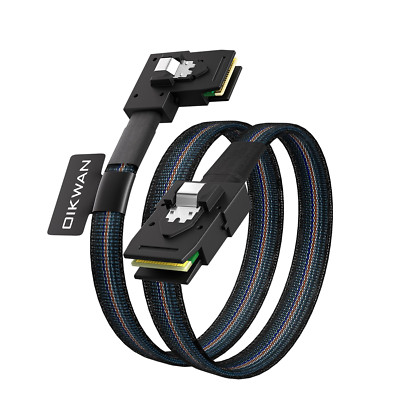 OIKWAN Internal Mini SAS to Mini SAS Cable, SFF8087 36 Pin to SFF8087 36Pin  (2