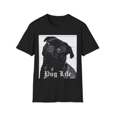 Pug Life Unisex Softstyle T-Shirt
