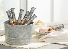 Mud Pie E8 Bistro Kitchen Dining Mango Wood Tin Spreader 4634018 Choose Design