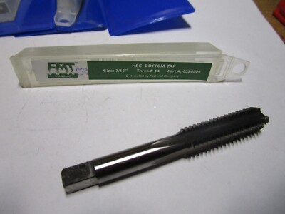 7/16''-14 HSS 4 Flute H3 Bottoming Tap