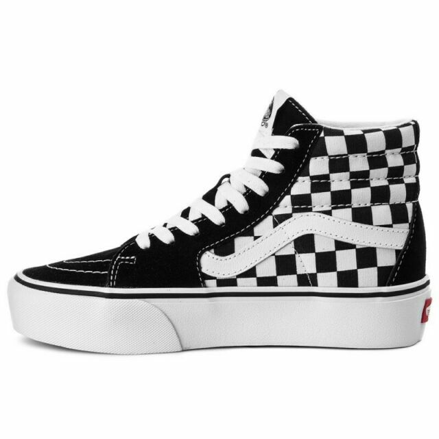 sk8 hi platform checkerboard