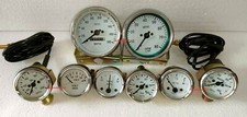 Smiths-52mm-kit-temp-oil-fuel-oil Temp Volt Amp Rpmspeedometer 85 Mm
