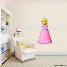 Princess Peach Wall Decal Inspired
