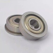 1Pcs 10Pcs Miniature Flange Deep Groove Ball Bearing Various Sizes Bearing Steel