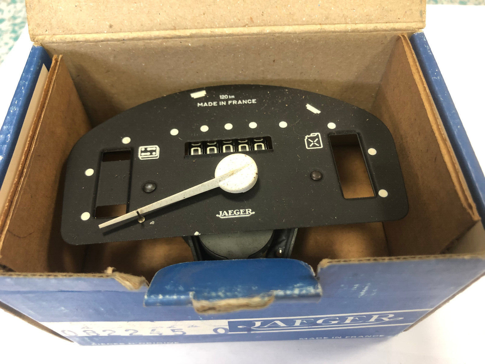 Compteur R4 Jaeger Référence 82245 pour Remplacer un Tachymètre Bloqué 1962-1966