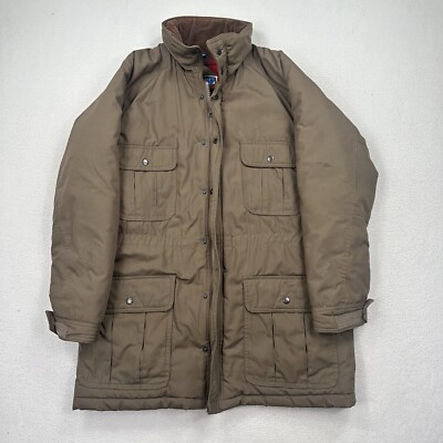 VTG Northwest Territory Men's Winter Jacket Size Large Brown