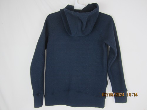 Mono B Women's Waffle Knit Full Zip Hoodie Blue Size S - Picture 4 of 15