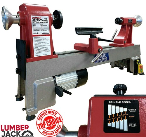 Lumberjack Bench Top Wood Turning Lathe 