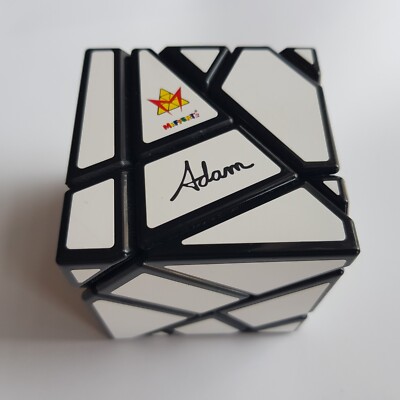 Mefferts Ghost Cube Twist Puzzle Adam Knobelspiel weiß Handspiel