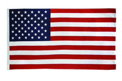 Annin, Flagzone, or Flagplace Sewn Nylon US Flag USA MADE Sizes 2'x3' - 8'x12'