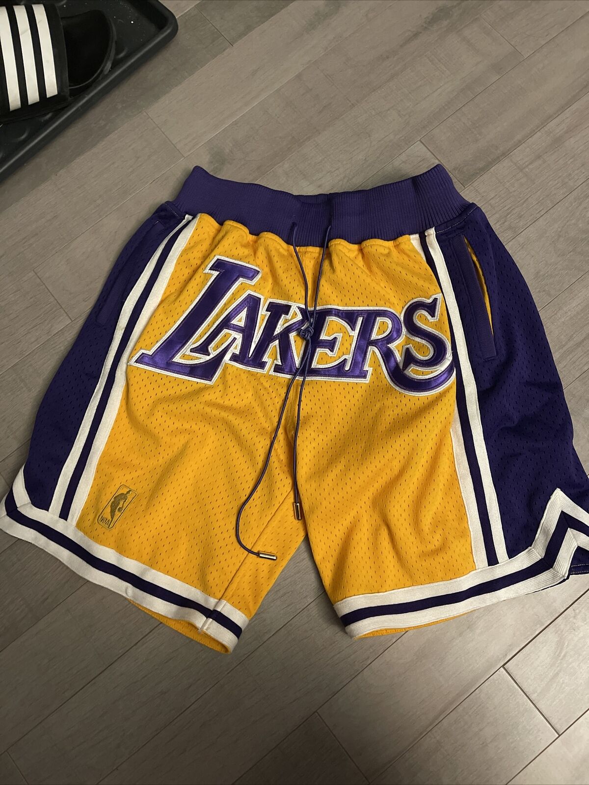 NBA, Shorts, Los Angeles Lakers Shorts Lebron James Shorts Just Don Style