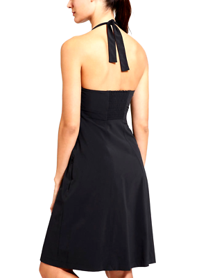 black and gold halter prom dress Black Halter A-line Tulle and Sequins Evening Dress, Black Long Prom Dress  Party Dress
