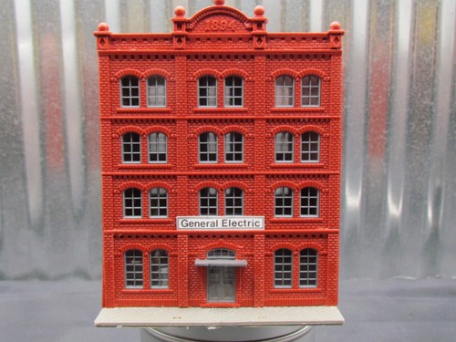 N Scale Buildings-1894 General Electric Building-Completely Assembled ...