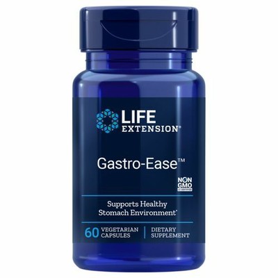 Gastro-Ease  60 Veg Caps By Life Extension