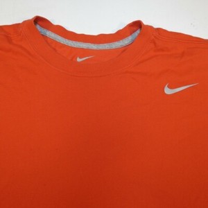 nike dri fit t shirt orange