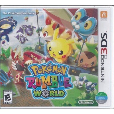 Pokemon Rumble World 3DS Brand New Game Special (2015 RPG)