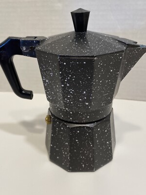 Italy Coffee Maker Pezzetti Express Stovetop 1 Cup Espresso Single Serve