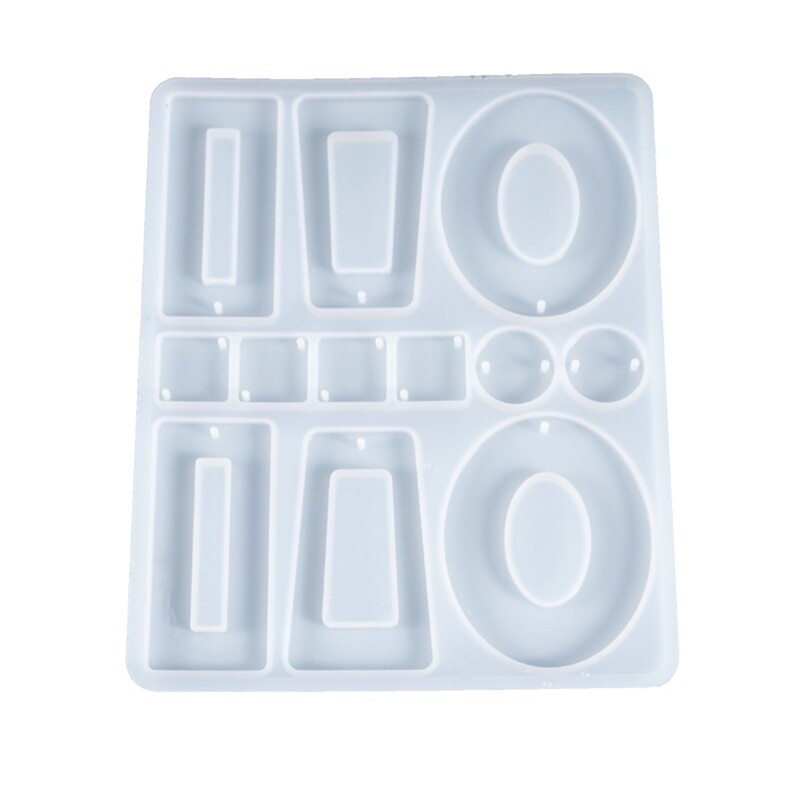 Handmade DIY Earring Silicone Mold Eardrops Danglers Crystal Resin Epoxy Mold