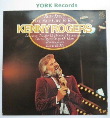 KENNY ROGERS - Ruby Don't Take Your Love To Town - Ex Con LP Record MFP 50514
