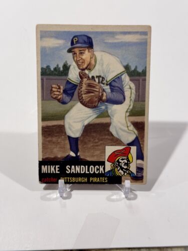 1953 Topps - High # #247 Mike Sandlock (RC) - Picture 1 of 2
