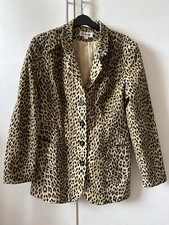 Kaleidoscope 80’s/90’s Style Leopard Animal Jacket