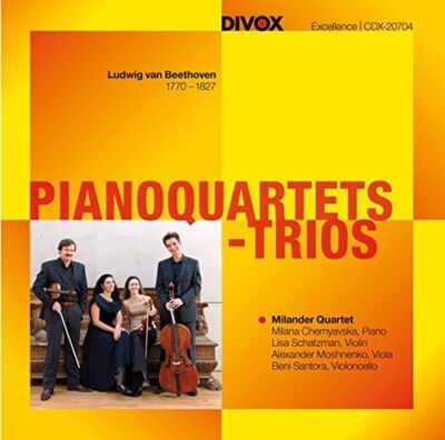 Beethoven Piano Trios And Quartets [Beethoven Piano Trios  Quartets, The Milande