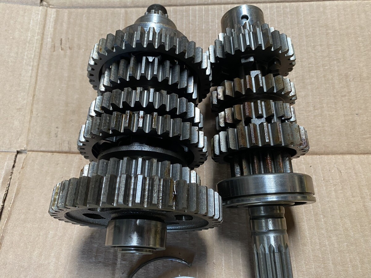 84 Kawasaki ZX900 Transmission Gear Set Gearbox Assembly OEM