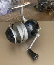 Vintage Bache Brown Spinster Airex Model 5 Lionel Corp Silver Fishing Reel