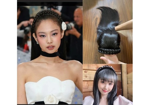 Lavia - Jenny inspiration - 20 inches, 50cm, 200gram, real human hair band - Bild 1 von 9