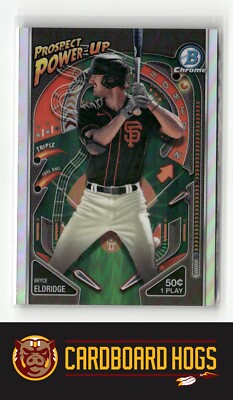 2024 Bowman #PP-19 Bryce Eldridge San Francisco Giants Prospect Power Up