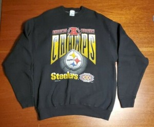 pittsburgh steelers vintage crewneck sweatshirt