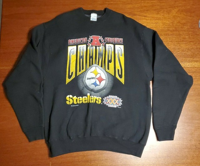 pittsburgh steelers vintage crewneck sweatshirt