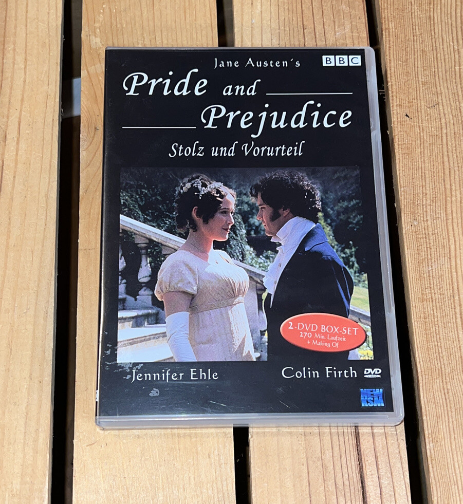 Pride And Prejudice (DVD, 1995, 2-Disc Set) PAL Region 4 (Colin