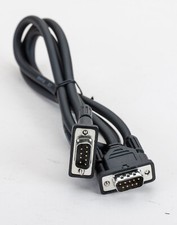 Male to Male Serial DB9 - 9 Pin RS232 PC D-Sub Converter Extension Cable 3 FT