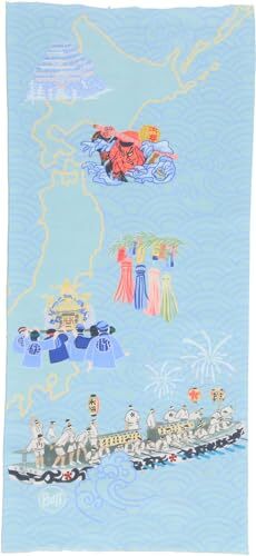 めぬ Buff Multifunctional Neckwear Neck Cover MATSURI Japan Limited