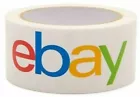 12 Rolls 2" x 75 yds Official eBay Branded Packaging Packing Package Carton Tape