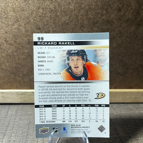 2019-20 Upper Deck SP Authentic Hockey - Pick a Card - Picture 143 of 145