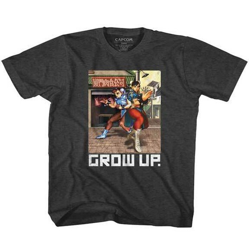Pre-Sell Street Fighter Video Game Licensed Youth T-Shirt - Picture 4 of 13