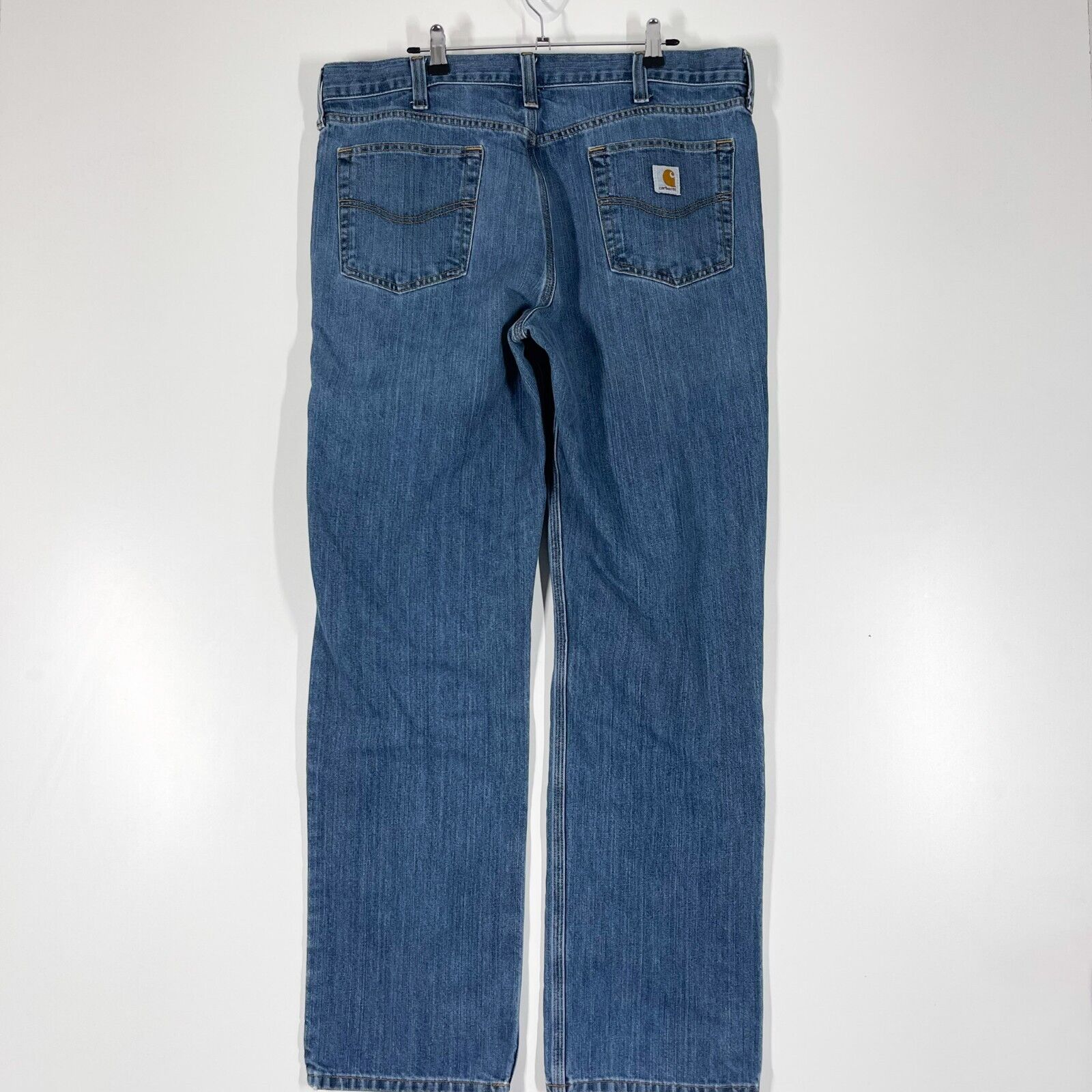 Carhartt Holter Relaxed Fit Jeans Men's Blue Stra… - image 2
