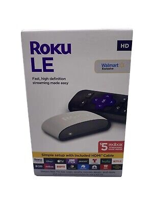 Roku LE HD Streaming Media Player with High Speed HDMI Cable and