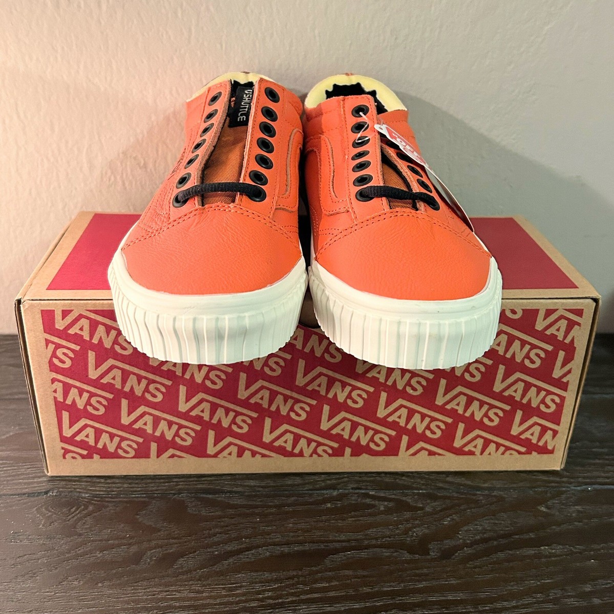 Vans X NASA Old Skool Space Voyager Firecracker Orange Men's 6.5