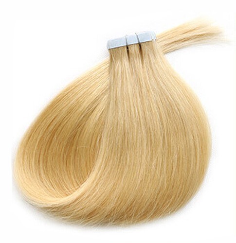 Seamless Tape in Hair Extensions Skin Weft Brazilian Remy Human Hair Straight US - Picture 42 of 86