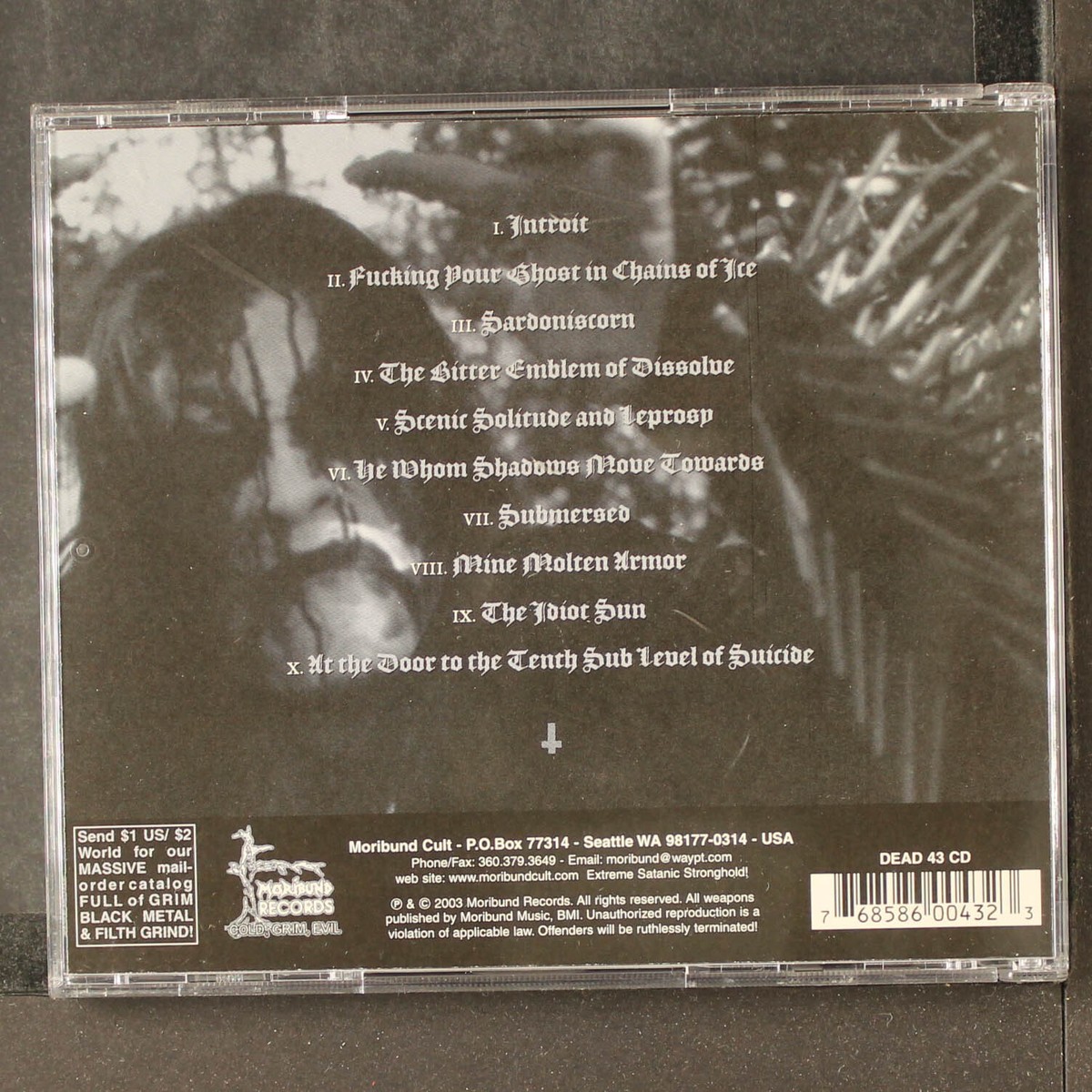 LEVIATHAN: the tenth sub level of suicide MORIBUND CD | eBay