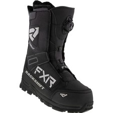 FXR Snowmobile Backshift BOA Boots - Black