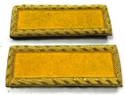 INDIAN WARS US ARMY M1872 CAVALRY 2ND LIEUTENANT TUNIC SHOULDER BOARDS W/CILPS
